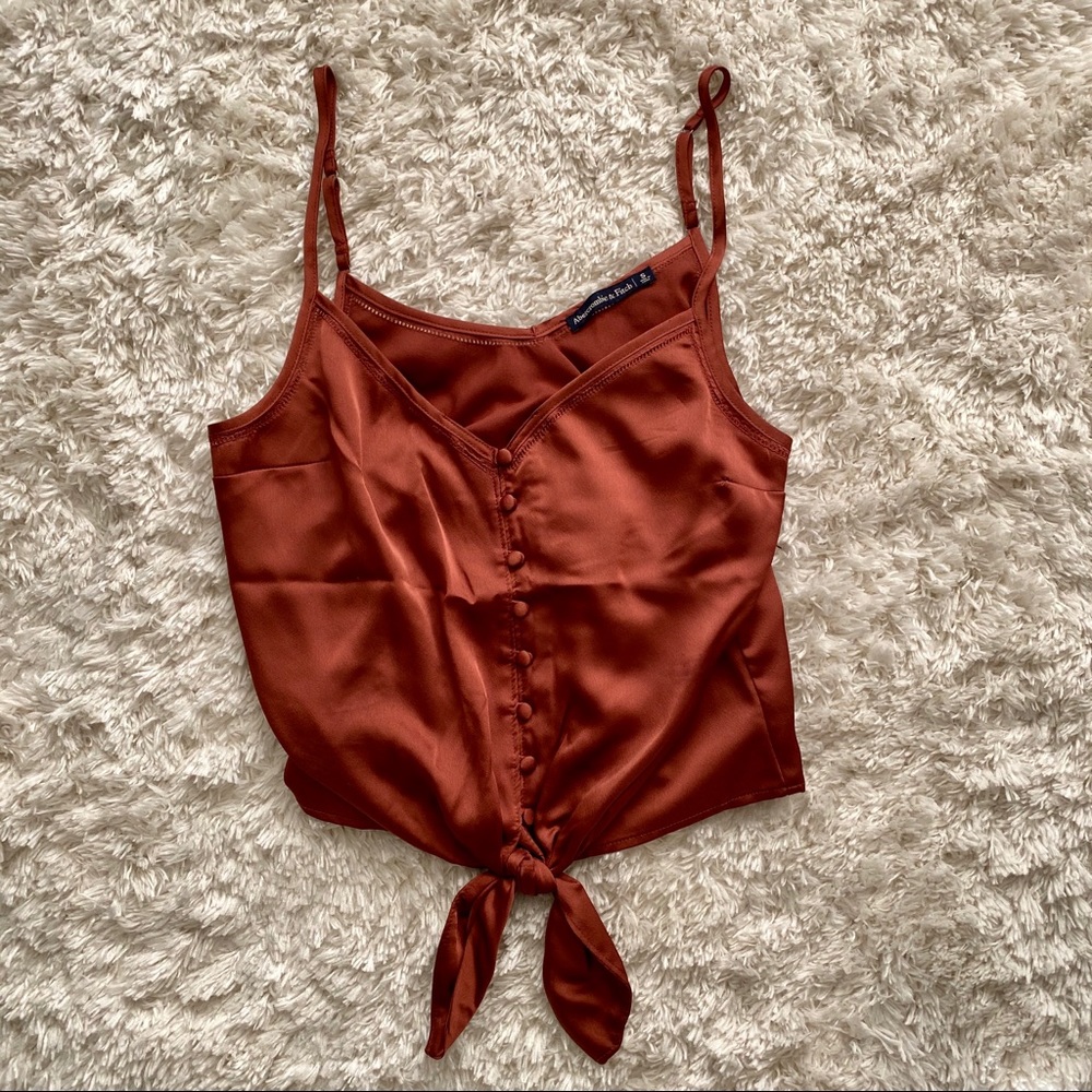 Abercrombie Tie Front Cami